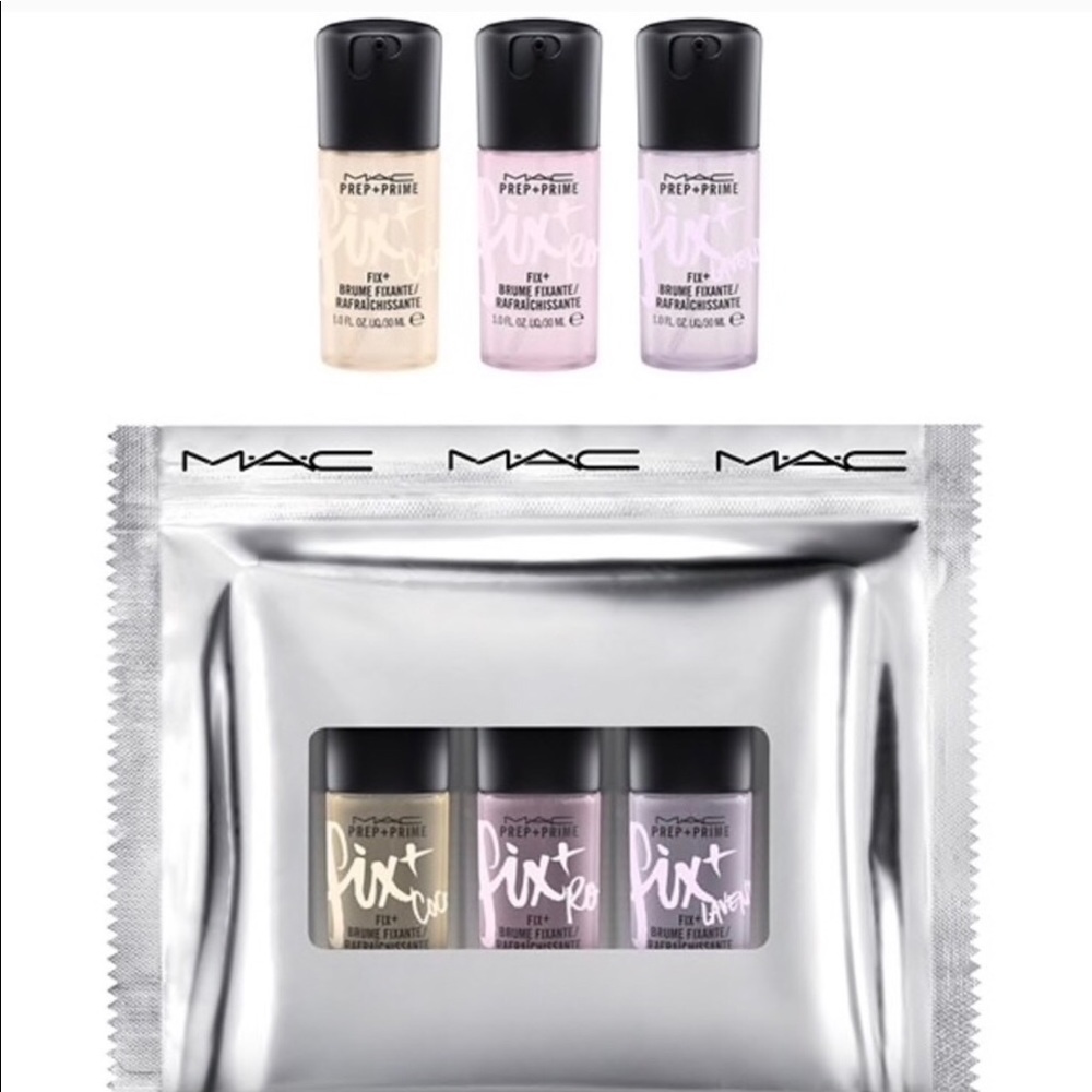 MAC setting spray trio